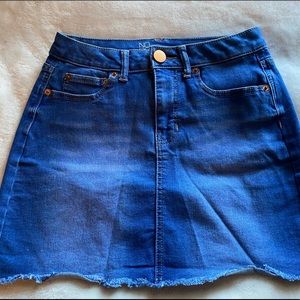 NoBo short jean skirt